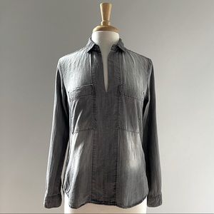 CLOTH & STONE | GREY WASHED PULLOVER